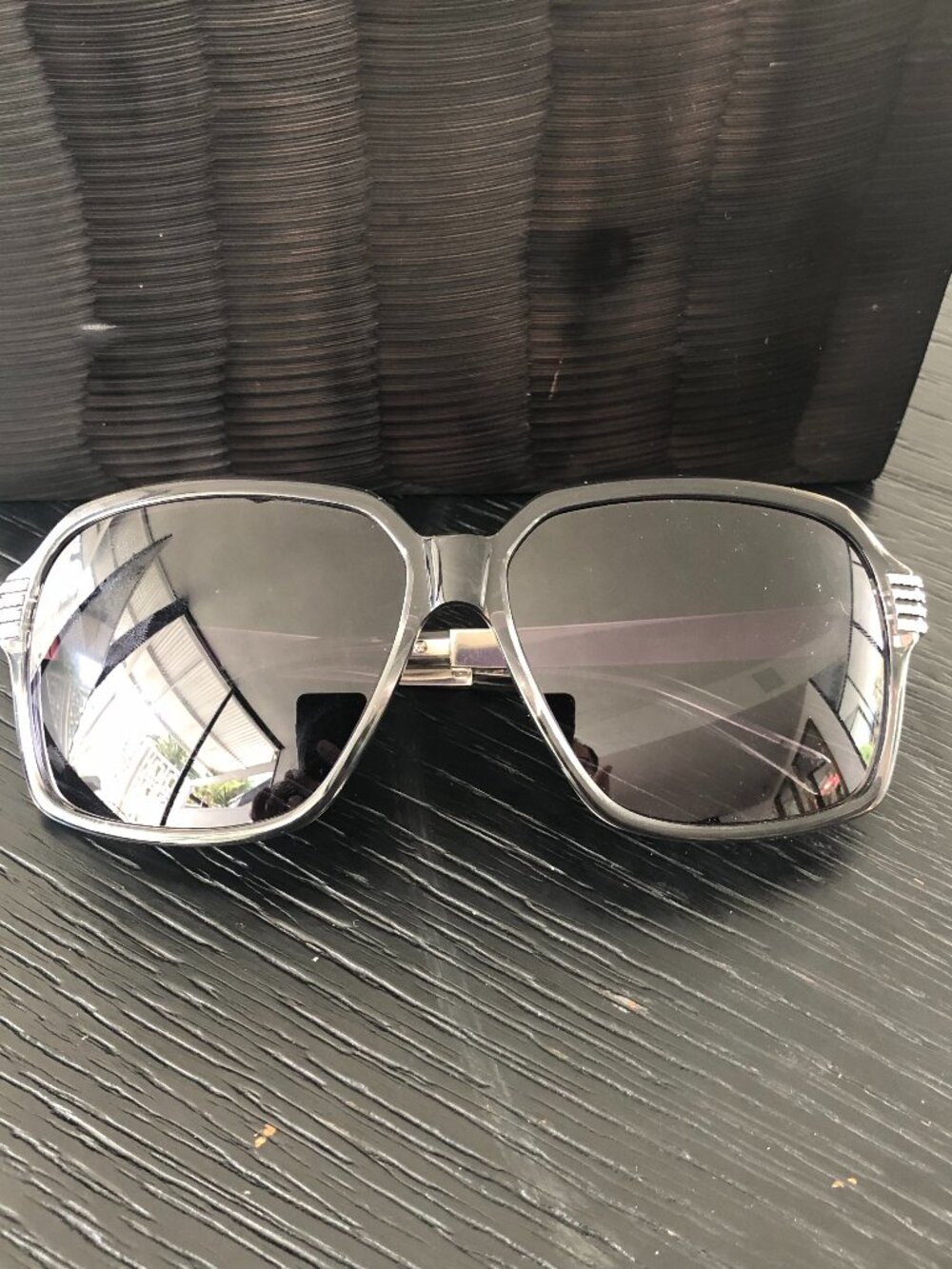 SAMA EYEWEAR SUNGLASSES model COMBUSTION-4 IN ANTIQUE SILVER COLOR